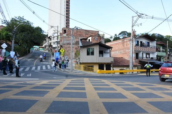 Calle sector El Guayabo.