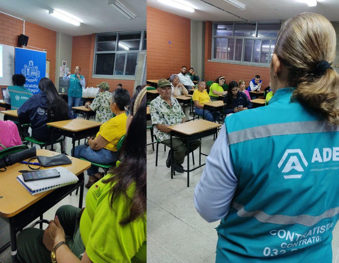 paralelo de socialización de reposición de redes de aguas lluvias